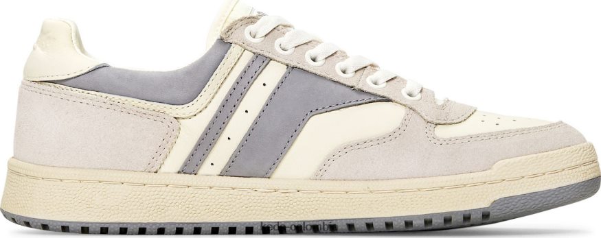 RF0RND211 mezcla de cuero skyhawk lo crema unisexo Keds