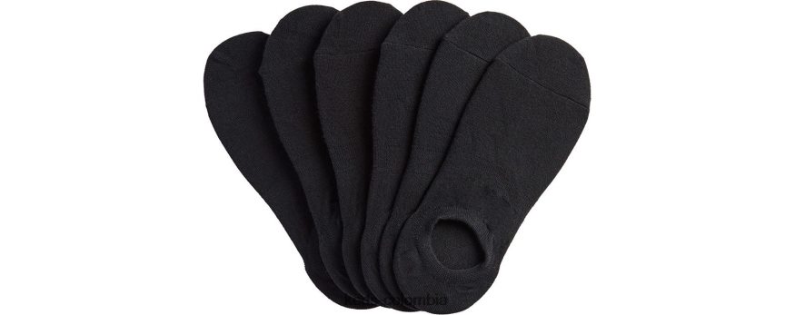 RF0RND221 Paquete de 6 calcetines con forro de corte alto negro mujer Keds