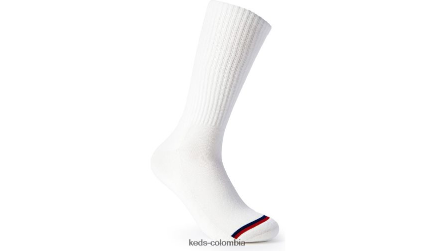 RF0RND225 Paquete de 2 calcetines deportivos blanco unisexo Keds