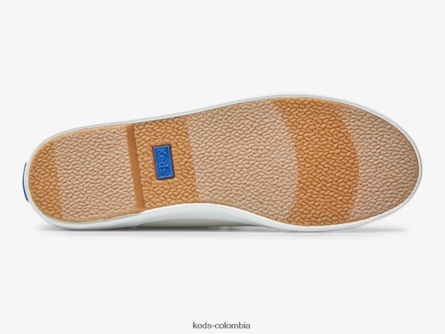 RF0RND113 zapatillas kickstart hi de lona blanco mujer Keds