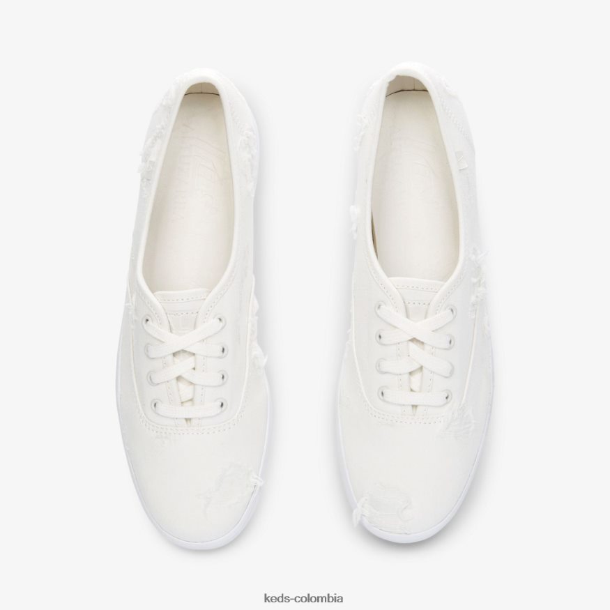 RF0RND119 zapatilla campeona blanco mujer Keds x Altuzarra