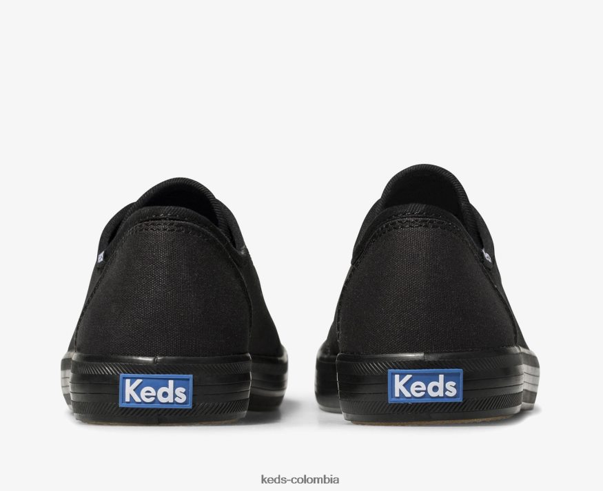 RF0RND124 zapatilla de arranque negro mujer Keds