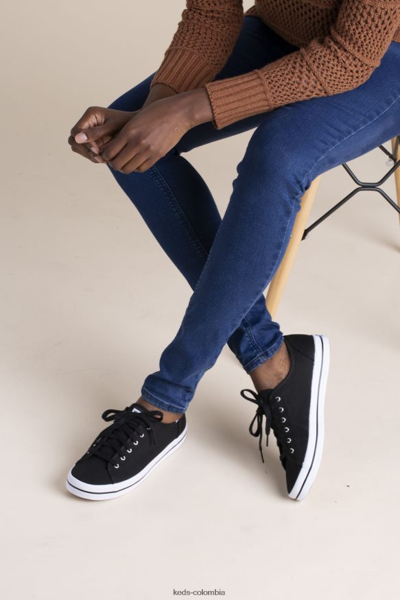 RF0RND125 zapatilla de arranque negro mujer Keds