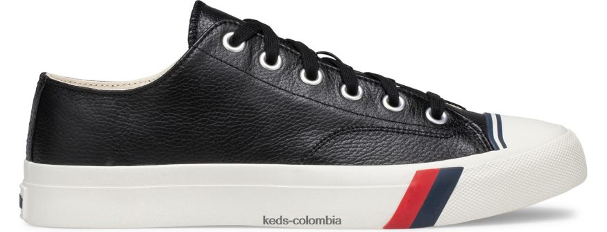 RF0RND135 zapatilla clásica de cuero royal lo negro unisexo Keds