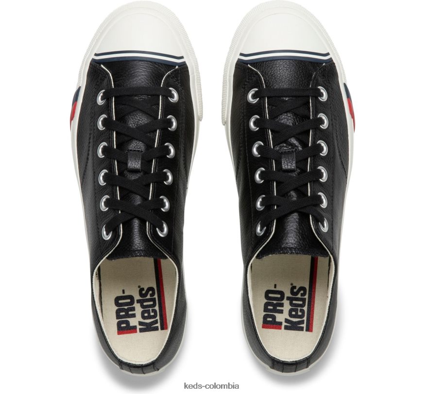 RF0RND135 zapatilla clásica de cuero royal lo negro unisexo Keds