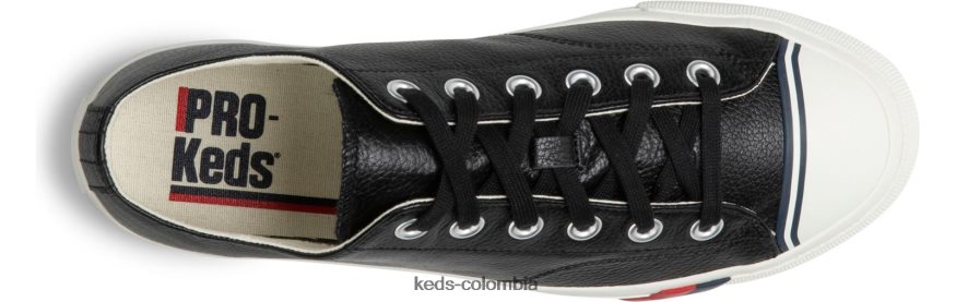RF0RND135 zapatilla clásica de cuero royal lo negro unisexo Keds