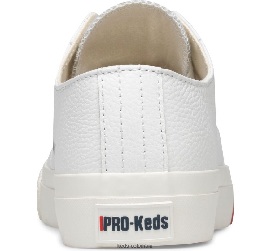 RF0RND136 zapatilla clásica de cuero royal lo blanco unisexo Keds