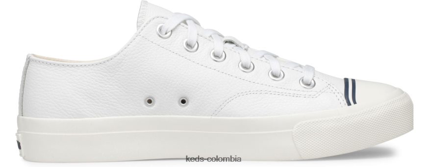 RF0RND136 zapatilla clásica de cuero royal lo blanco unisexo Keds