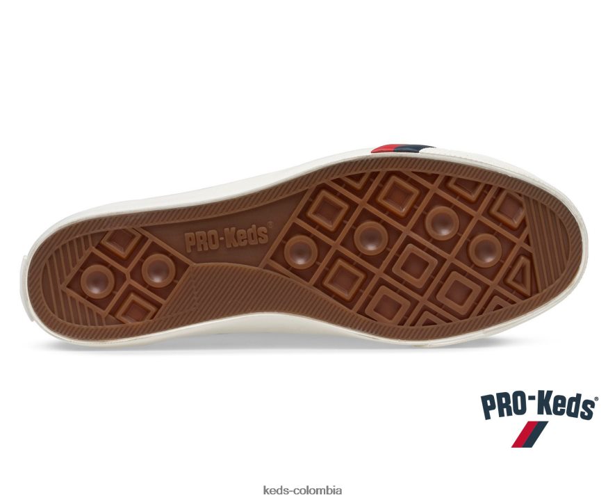 RF0RND136 zapatilla clásica de cuero royal lo blanco unisexo Keds