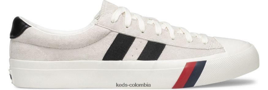 RF0RND138 zapatilla royal plus de gamuza crema unisexo Keds
