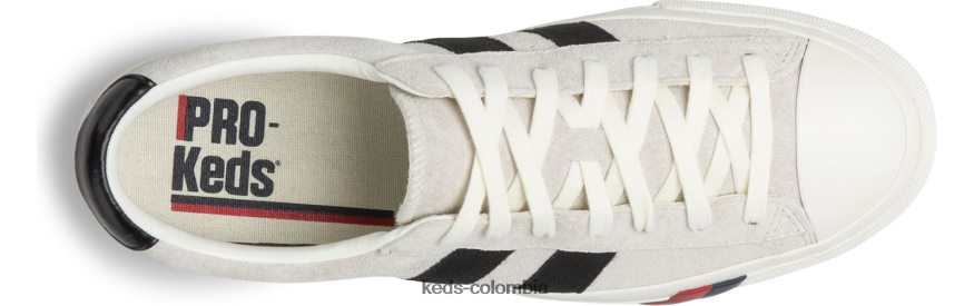 RF0RND138 zapatilla royal plus de gamuza crema unisexo Keds
