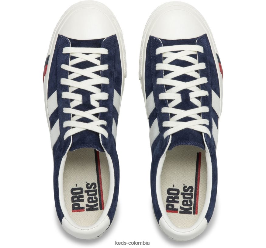 RF0RND139 zapatilla royal plus de gamuza Armada unisexo Keds
