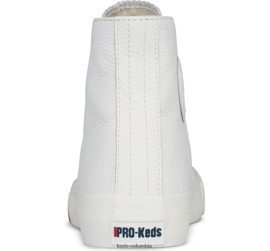 RF0RND143 zapatillas royal hi de cuero blanco unisexo Keds