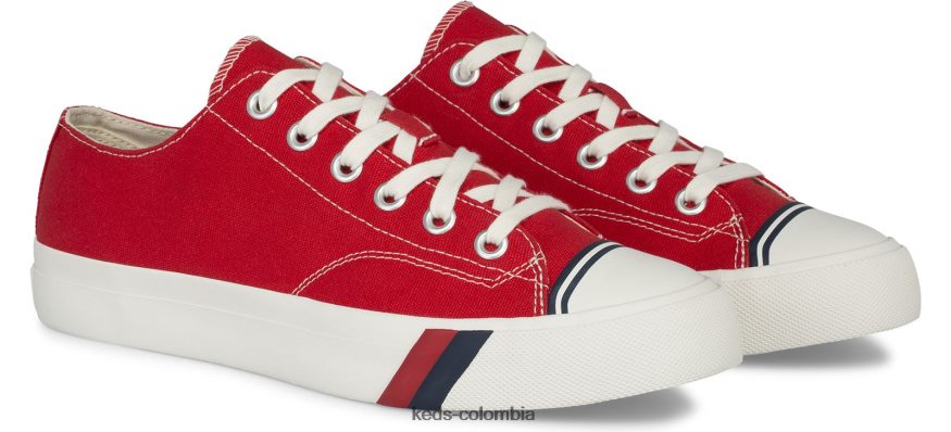 RF0RND144 zapatillas de lona royal lo rojo unisexo Keds