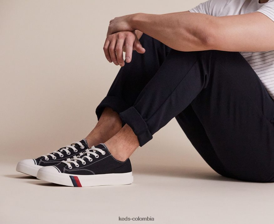 RF0RND147 zapatilla royal lo negro unisexo Keds