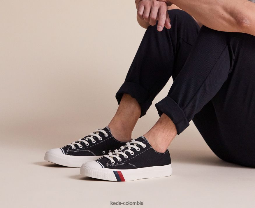 RF0RND147 zapatilla royal lo negro unisexo Keds