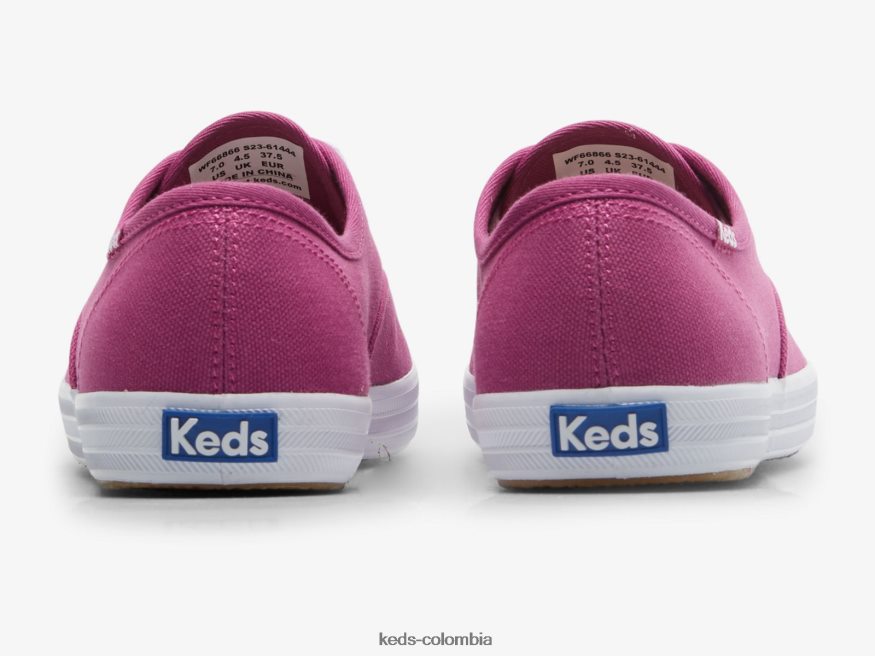 RF0RND150 hazaña de campeón. zapatilla de algodón orgánico púrpura mujer Keds