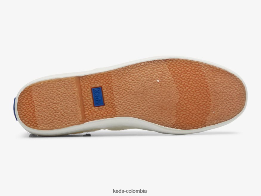 RF0RND153 tenis Champion Starburst con ojales blanco mujer Keds