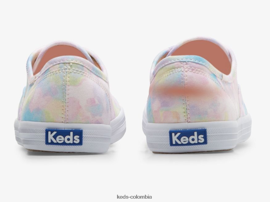 RF0RND159 tenis Champion con estampado abstracto rosa mujer Keds