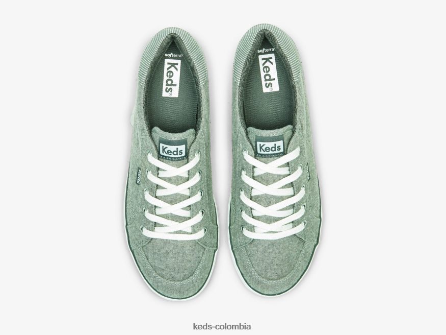 RF0RND163 zapatillas center iii de cambray gris mujer Keds