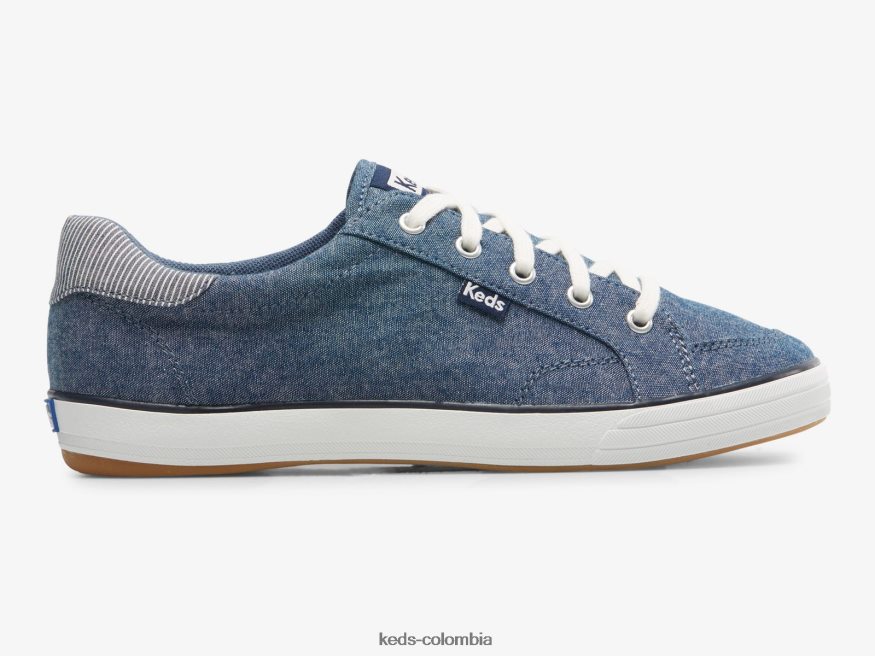 RF0RND164 zapatillas center iii de cambray Armada mujer Keds