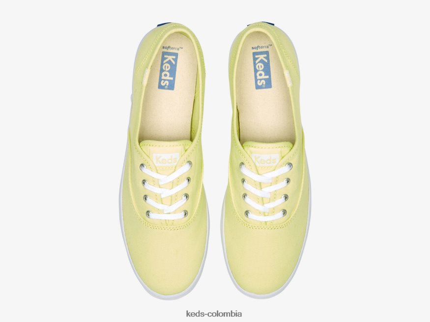 RF0RND174 zapatilla de lona lavable de temporada Champion lima soleada mujer Keds