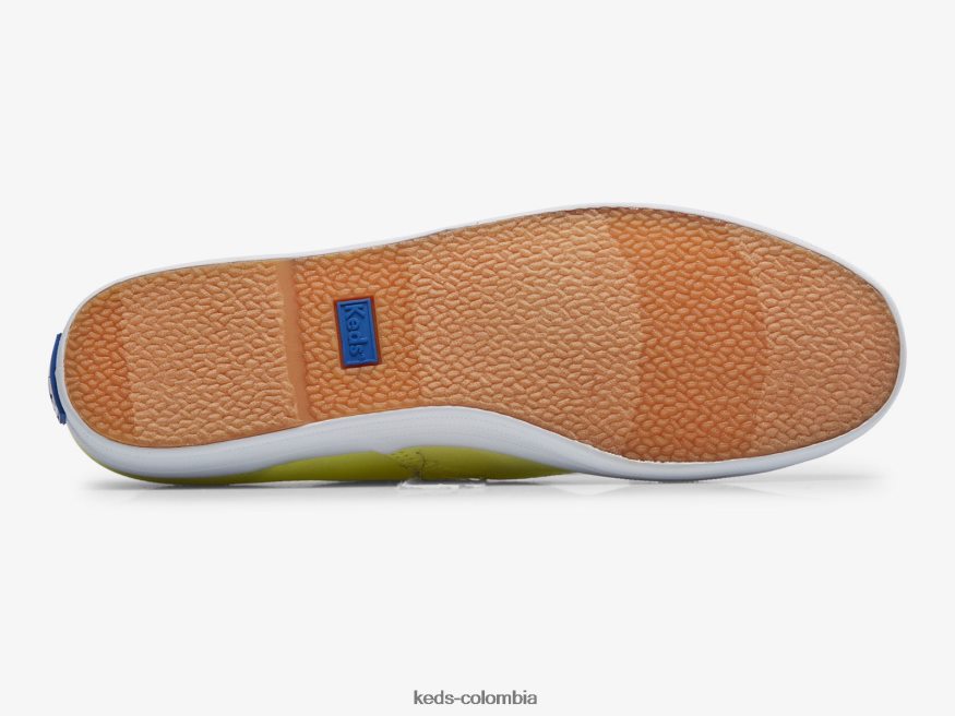 RF0RND174 zapatilla de lona lavable de temporada Champion lima soleada mujer Keds