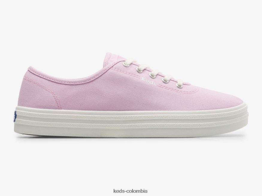 RF0RND199 zapatillas de lona Breezie lila mujer Keds