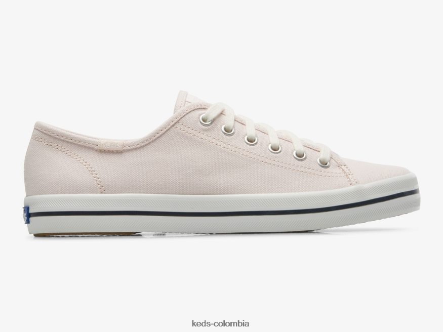 RF0RND202 zapatillas kickstart de lona Rosa claro mujer Keds