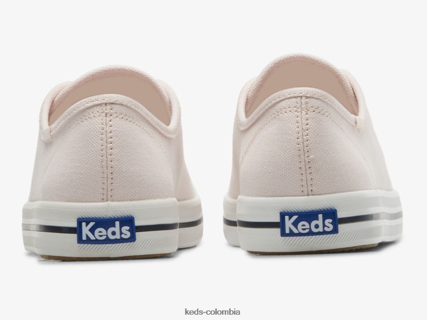 RF0RND202 zapatillas kickstart de lona Rosa claro mujer Keds