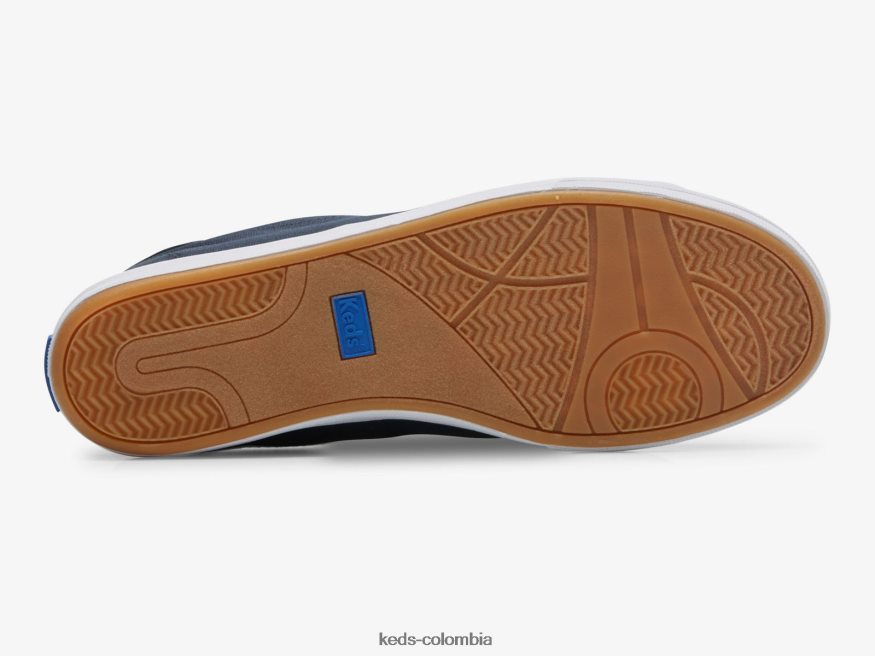 RF0RND80 zapatillas center iii de lona Armada mujer Keds