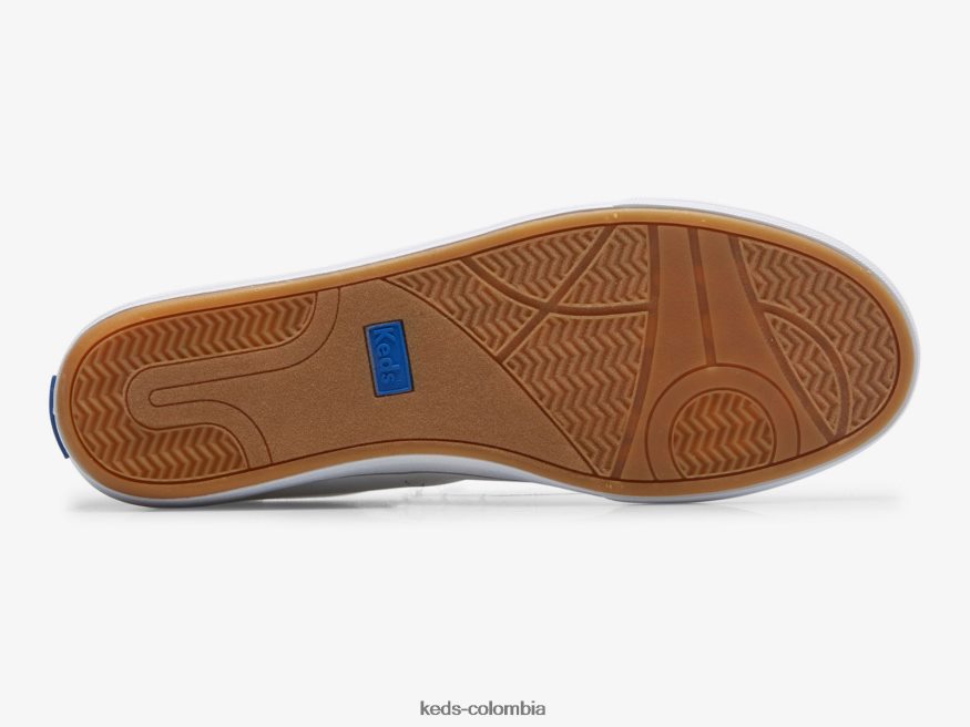 RF0RND81 zapatillas center iii de lona blanco mujer Keds