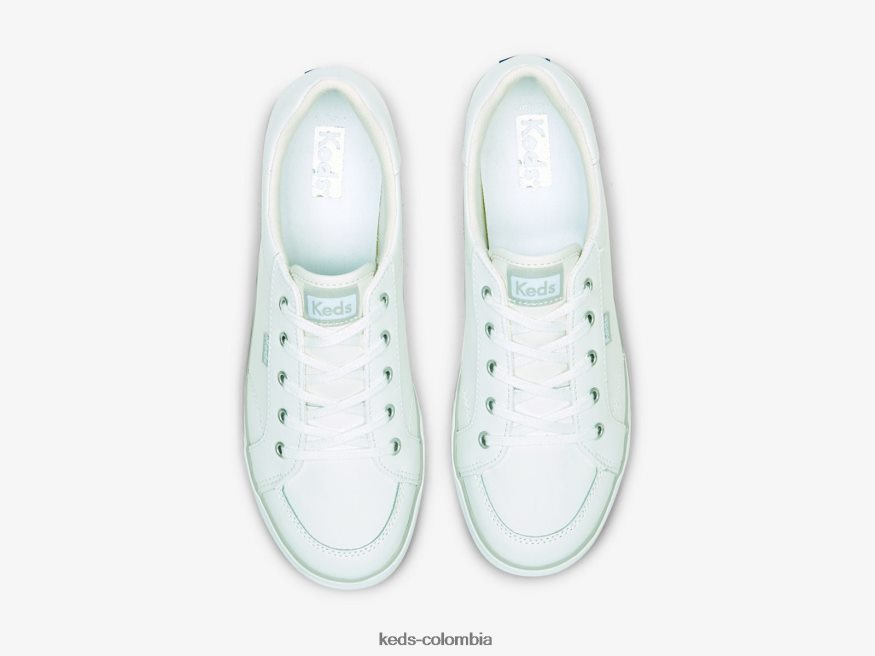 RF0RND83 zapatillas center iii de piel blanco mujer Keds
