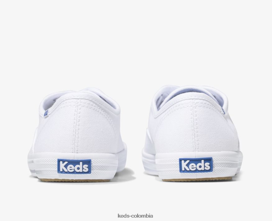 RF0RND92 zapatillas campeon originales blanco mujer Keds