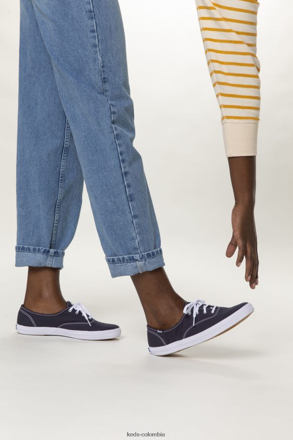 RF0RND93 zapatillas campeon originales Armada mujer Keds