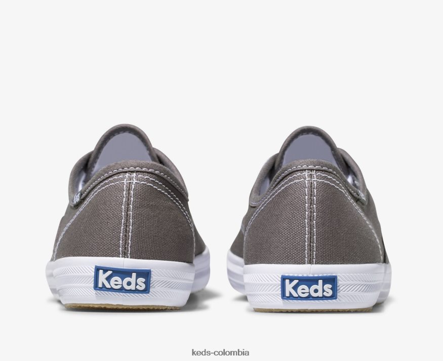 RF0RND94 zapatillas campeon originales gris grafito mujer Keds