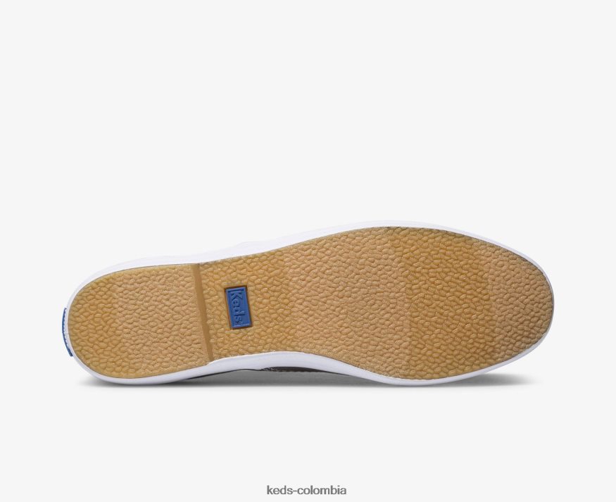 RF0RND94 zapatillas campeon originales gris grafito mujer Keds
