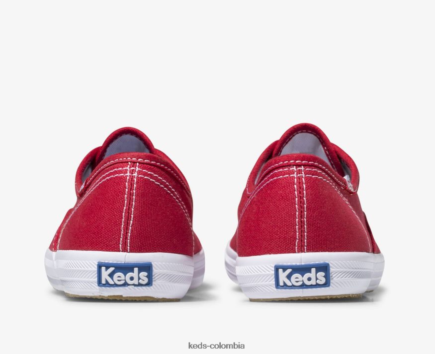 RF0RND95 zapatillas campeon originales rojo mujer Keds