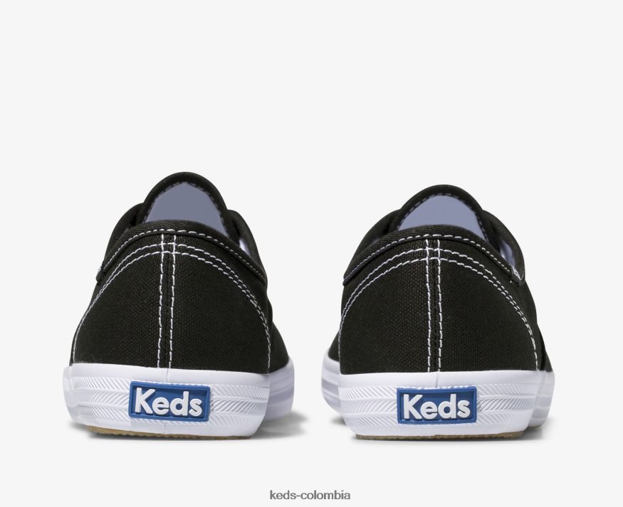 RF0RND96 zapatillas campeon originales negro mujer Keds