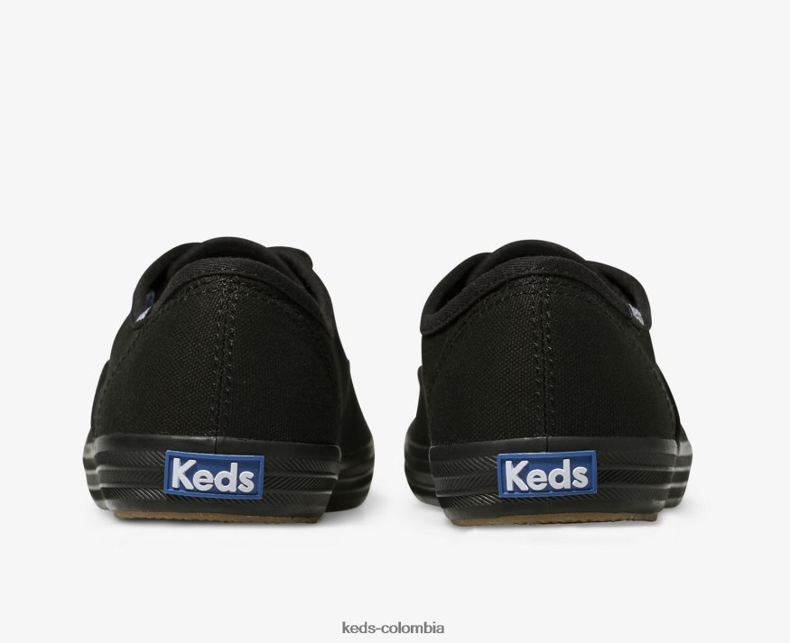 RF0RND97 zapatillas campeon originales negro mujer Keds