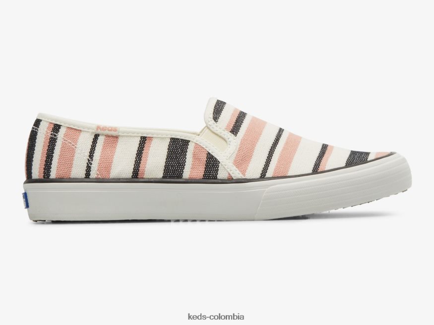 RF0RND14 zapatilla sin cordones ecológica de dos pisos negro múltiple mujer Keds