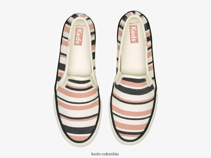 RF0RND14 zapatilla sin cordones ecológica de dos pisos negro múltiple mujer Keds