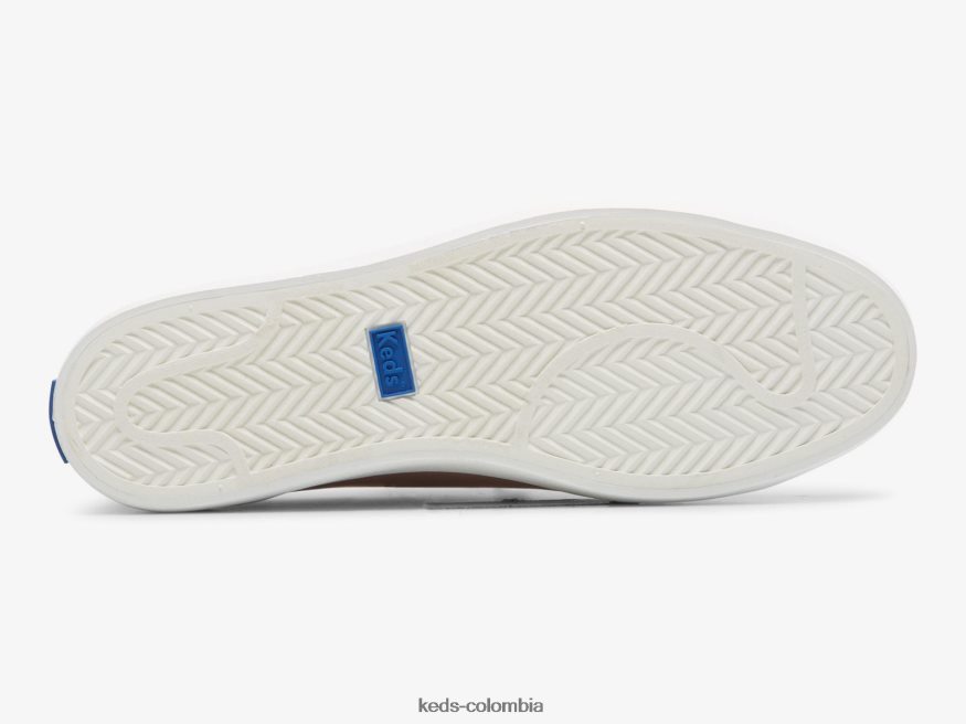 RF0RND212 Zapatilla sin cordones Kickback de piel sintética color de malva mujer Keds