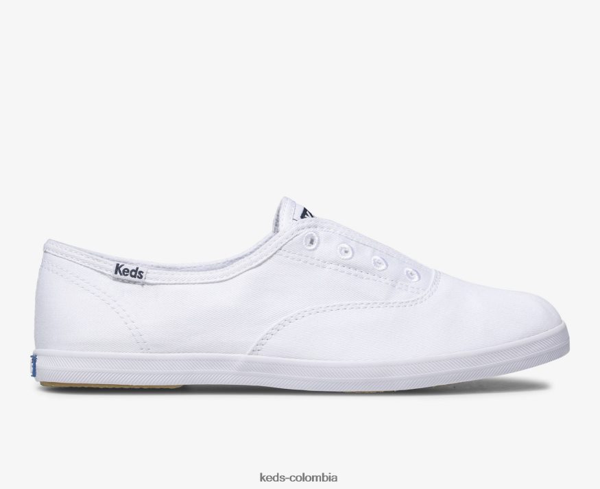 RF0RND3 zapatillas sin cordones chillax basics blanco mujer Keds