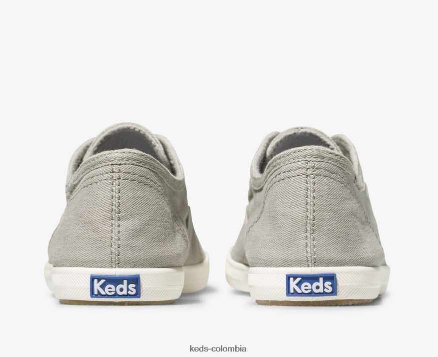 RF0RND41 Zapatilla sin cordones lavable Chillax llovizna gris mujer Keds