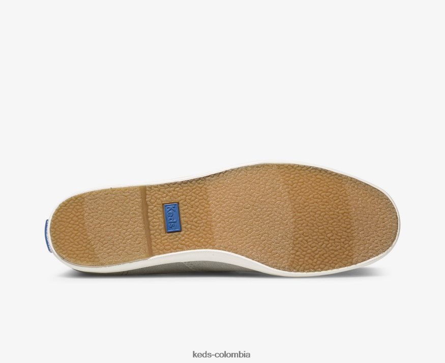 RF0RND41 Zapatilla sin cordones lavable Chillax llovizna gris mujer Keds