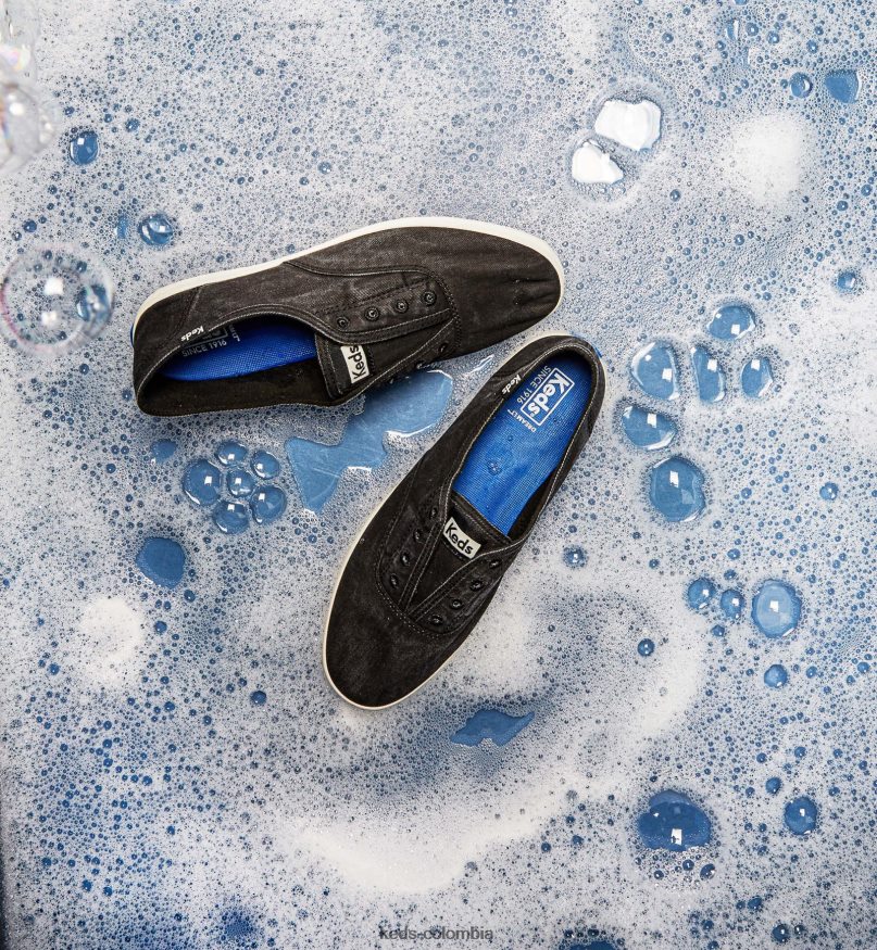 RF0RND42 Zapatilla sin cordones lavable Chillax carbón mujer Keds