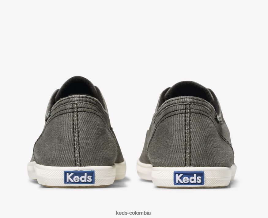 RF0RND42 Zapatilla sin cordones lavable Chillax carbón mujer Keds