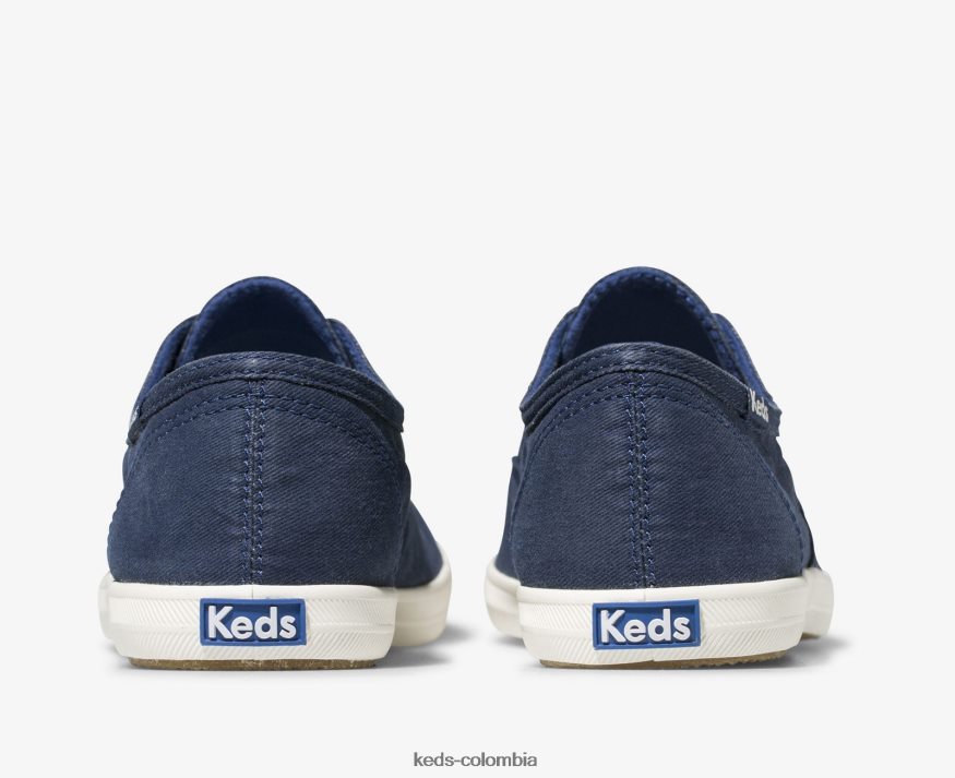 RF0RND43 Zapatilla sin cordones lavable Chillax azul mujer Keds