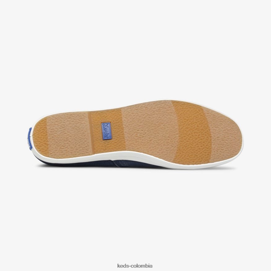 RF0RND43 Zapatilla sin cordones lavable Chillax azul mujer Keds
